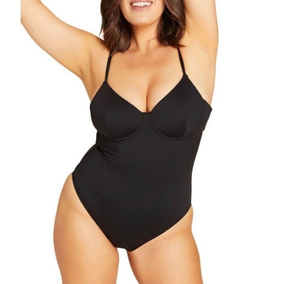 Andie Other - Andie The Bermuda Flat One-Piece Tankini